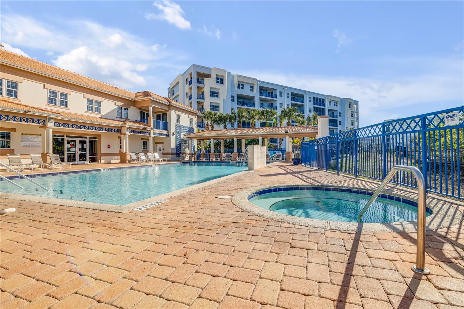 Resort swimming pool at Ocean Oasis