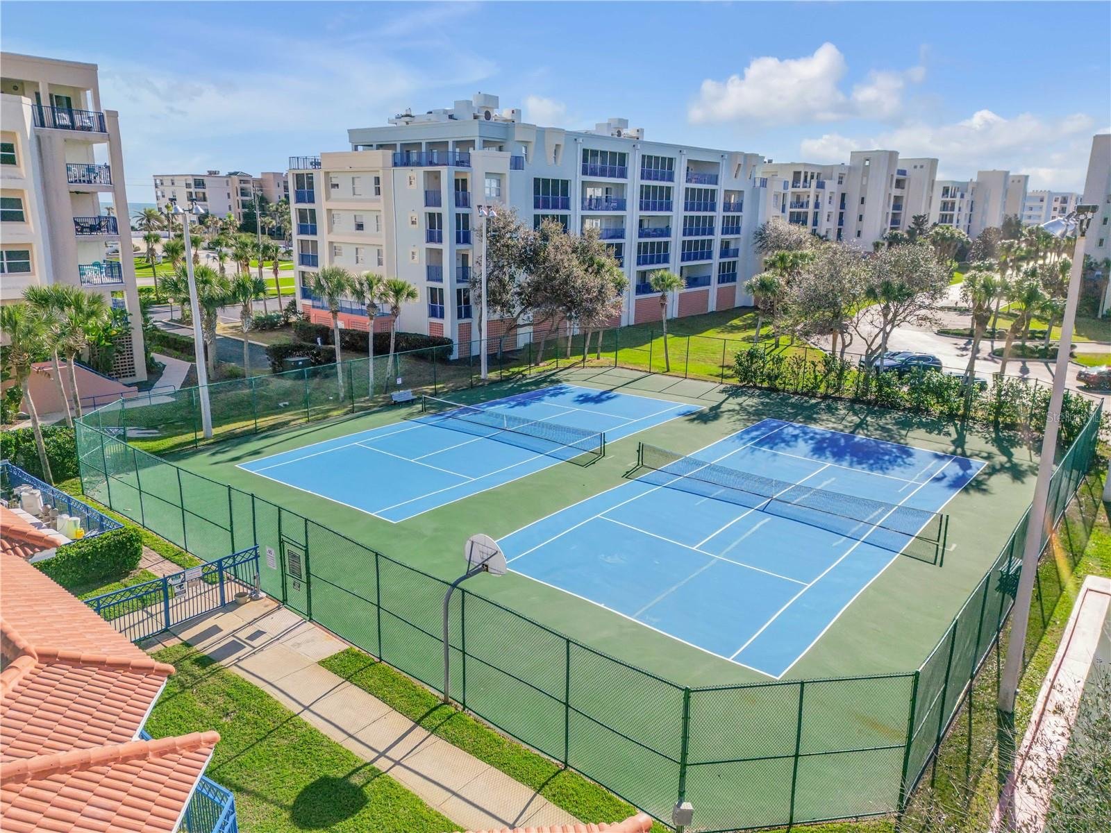Tennis courts at Ocean Walk