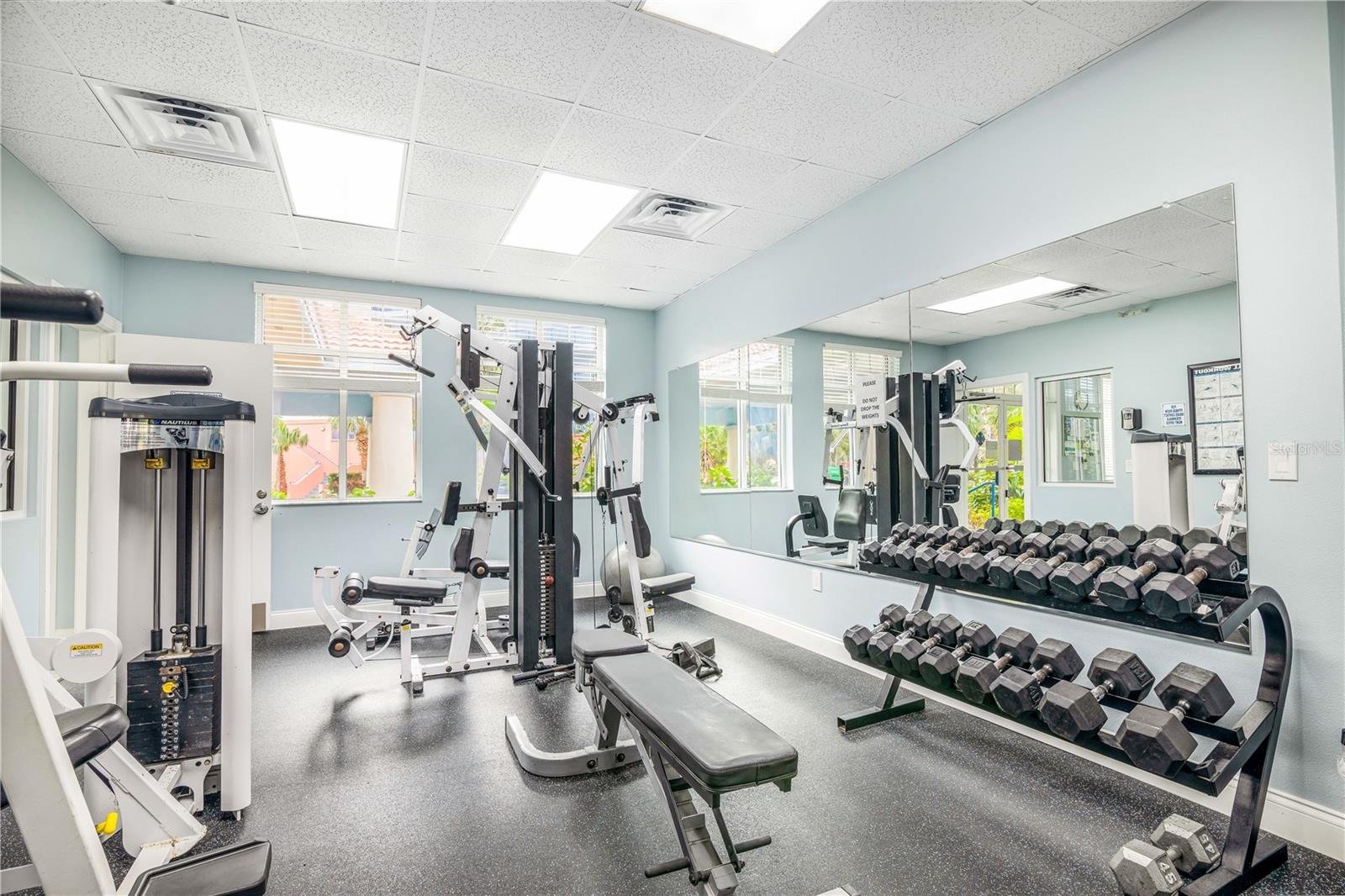Fitness center at Ocean Walk